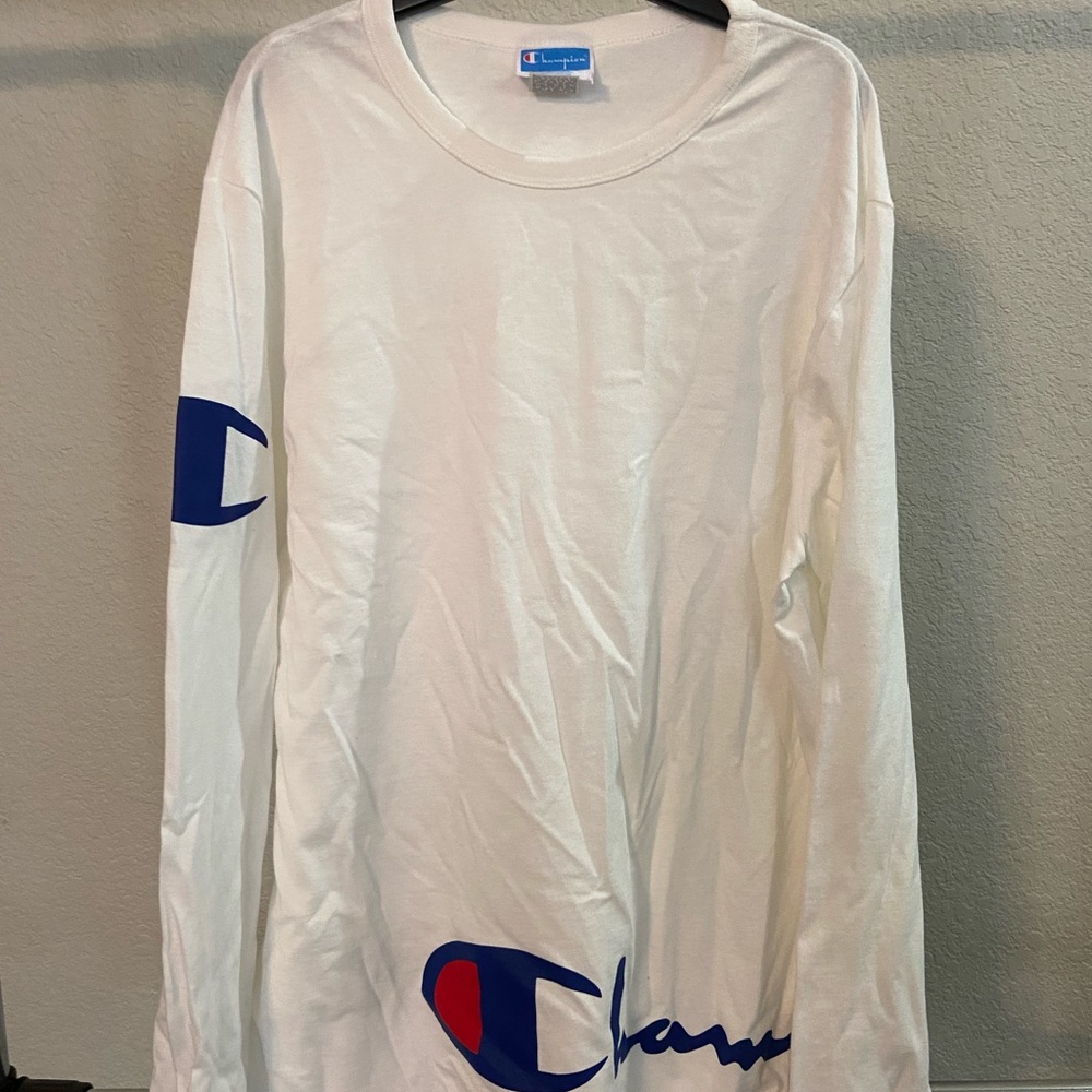 Champion mens long sleeve shirt